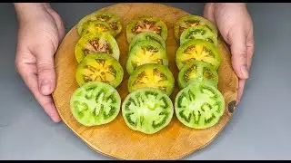 Каждый, кто знает этот вкус, делает этот рецепт КАЖДЫЙ ГОД  Заготовка из ЗЕЛЁНЫХ ПОМИДОРОВ!