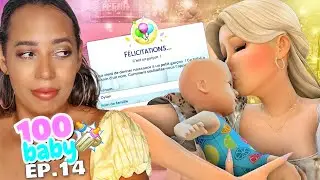 3 ados, 1 enfant et 1 bébé 💖 100 BABY CHALLENGE SIMS 4 | EP14