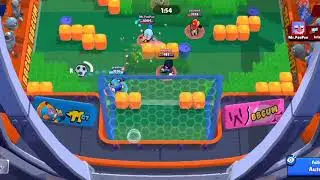 Brawlstars funny moments and tricks in brawl ball with bibi starpower | EL primo | tamil