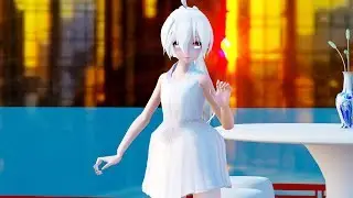 【MMD】Halcyon - Runaway 【4K】【Model DL】|| Rosy Miku