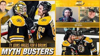 Bruins MYTH Busters + Why Patrice Bergeron Will Return w/ Ty Anderson | Pucks w/ Haggs