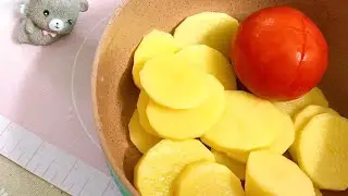 Make Bread With Potatoes And Tomatoes:: Healthy