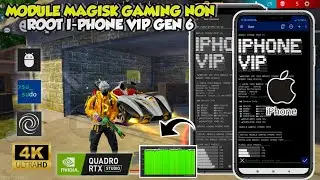 IMPROVE DEVICE PERFORMANCE❓MAGISK GAMING NON ​​ROOT IPHONE VIP MODULE❗HOW TO INSTALL NON ROOT MODULE