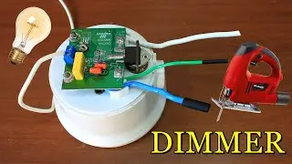RECICLAGEM CHUVEIRO = DIMMER CASEIRO DIMER CASEIRO CONTROLADOR DE VELOCIDADE DE MOTOR POTENCIOMENTRO