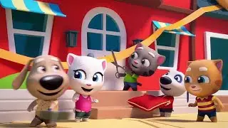 Talking Tom Gold Run - Build Your Dream House (Gameplay)