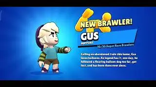 NEW BRAWLER! GUS SUPPORT | bdi brawler