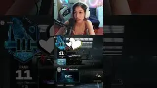 wait... she might actually be GOOD at COD #mw3 #modernwarfare3 #modernwarfare3gameplay #mw3ranked