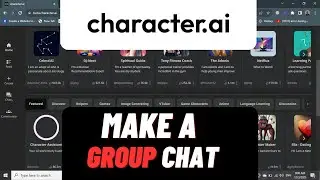 Character AI Group Chat : How To Make a Group Chat On Character AI
