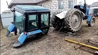 Как себя чувствуют телят 🐄чем лечу диарею у телят/разобрали трактог🚜