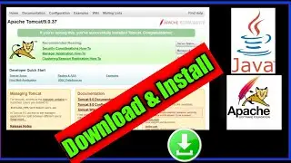 🔴🔥Download And Install Apache Tomcat || Apache Tomcat || Windows 10