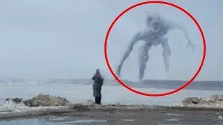 25 SCARIEST Faces In Strange Places !