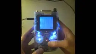 RGB gameboy with nonfinite backlight