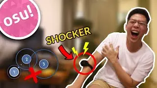 osu! but everytime i miss i get tased⚡