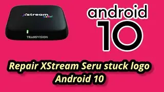 REPAIR STB XSTREAM SERU STUCK LOGO.100% SUKSES