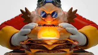 Sonic Characters Try Fast Food 🍔🍟 | ASMR Mukbang | AI Food Fantasy