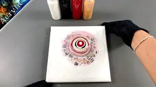 Amazing Abstract Art using a Open Cup
