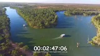 Stock Video Aerial Footage of Mildura, Victoria Australia