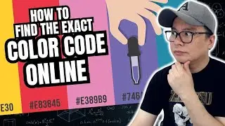 How to Find the Exact COLOR CODE on any website, landing, funnel, online?