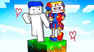 Locked on ONE BLOCK with POMNI! (The Amazing Digital Circus)