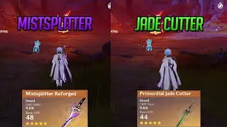 Ayato Jade Cutter and Mistsplitter Comparison !!!