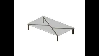 3D Table  autocad How to making Wood and Glass.