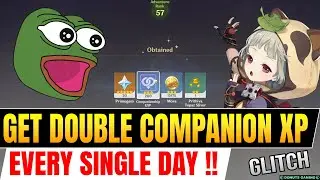 Double Companion XP Katheryne | Is it intended?【Genshin Impact】