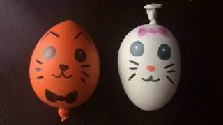 "Игрушка антистресс Мурлыкающие котики ✔мастер класс"