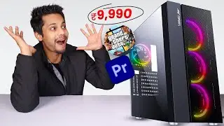 I Build World's Cheapest Best PC in ₹10,000⚡For Gaming, Editing, Student, Office Work