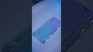 New Color | Meet the Mercury K1 mechanical keyboard Ice Blue. PBT Double-layer Translucent Keycaps