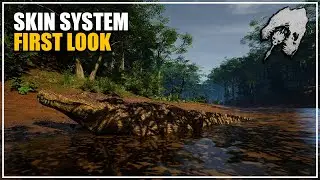 SKIN SYSTEM FIRST LOOK! | The Isle Evrima