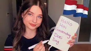 ASMR | Learn Some Dutch Basics with Me! (Soft Spoken)