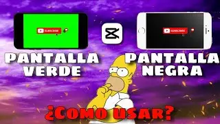 como usar PLANTILLAS de FONDO VERDE y NEGRA en CAPCUT 2025 ACTUALIZADO