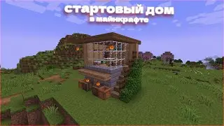 a starter and cozy house in minecraft