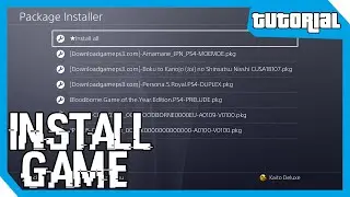 Cara Isi Game PS4 Hen!(Hard disk Internal)