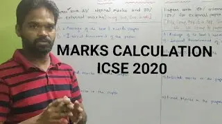 MARKING SCHEME FOR ICSE 2020 | MARKING PATTERN FOR ICSE 2020 ICSE MARKING METHODOLOGY 2020