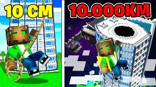 Escalamos 7,803,635 Pisos en un Rascacielos en Minecraft!