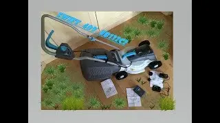 Swift 40V EB132C2 Cordless Lawn Mower, unboxing & test