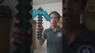 Demon slayer sword vs Minecraft pickaxe 