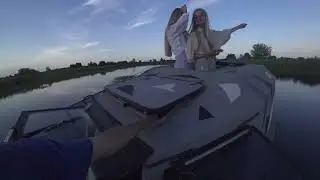 Вот так дед отдыхает