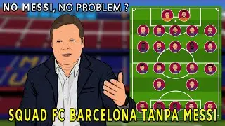 FC BARCELONA SQUAD 2021/2022 OFFICIAL