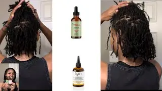 My Microloc Moisturizing Routine + Mielle Oil Rave 😨