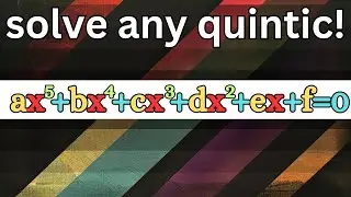 The exact solution to any quintic equation
