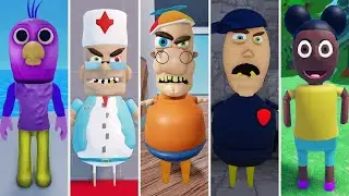 TEAMWORK OBBY ESCAPE - School, Prison, Puzzles 2, Hospital, Baby Amanda, Mr Funny ToyShop #roblox