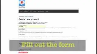 BooDroo: How To Create an Account