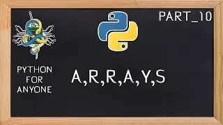 🐍Python 3 tutorial 2020 for anyone | Beginners |  Arrays - Data structure 10