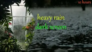ku seexo dhawaqa roobka | sleep with heavy rain sound | relaxing 10 hours | Sharmake Ismaiel