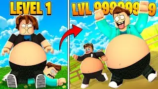EAT AND ROLL ON EVERYBODY IN ROBLOX...