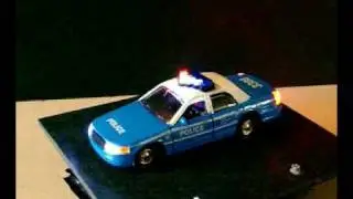 Realistic Siren for 1:43 Diecast Model Police Cars