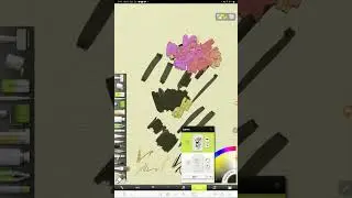 Art Rage Vitae mobile demo on Android tab