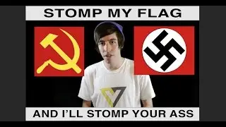 "Stomp My Flag and I'll Stomp Your Ass" DEBUNKED